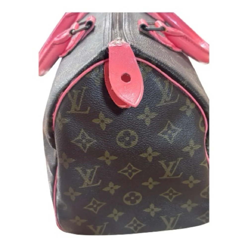 Louis Vuitton Speedy 30 – 1989 Made in France – Custom Coral - Picture 4 of 16